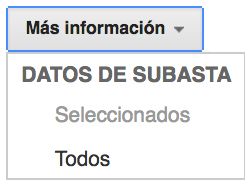 ranking competidores en adwords