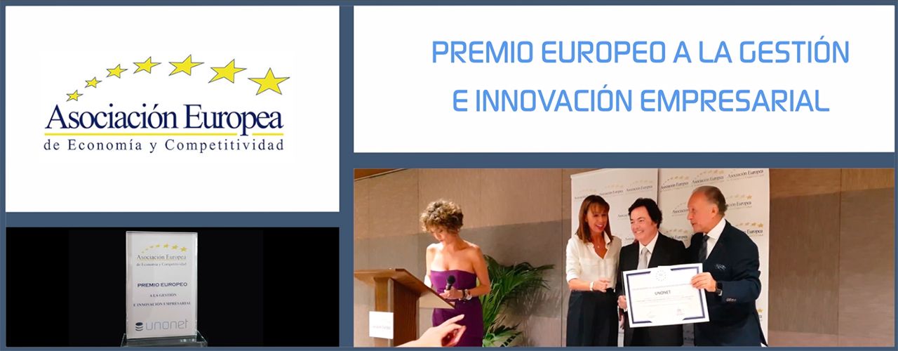 Unonet Agencia de Marketing Online recibe el Premio a la Gestión e Innovación Empresarial Entrega a Unonet del Premio a la Gestión e Innovación Empresarial