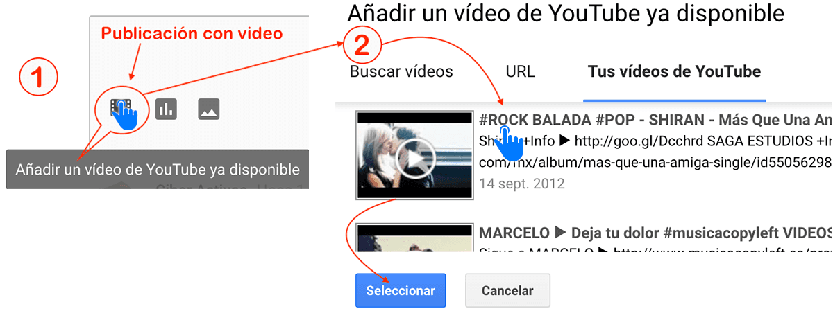Proceso para crear una publicación con video en el Blog de la Comunidad de un Canal de Youtube Cómo activar una publicación con video en la Comunidad de un Canal de Youtube